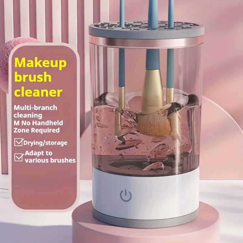 Powered Makeup Brush Cleaner