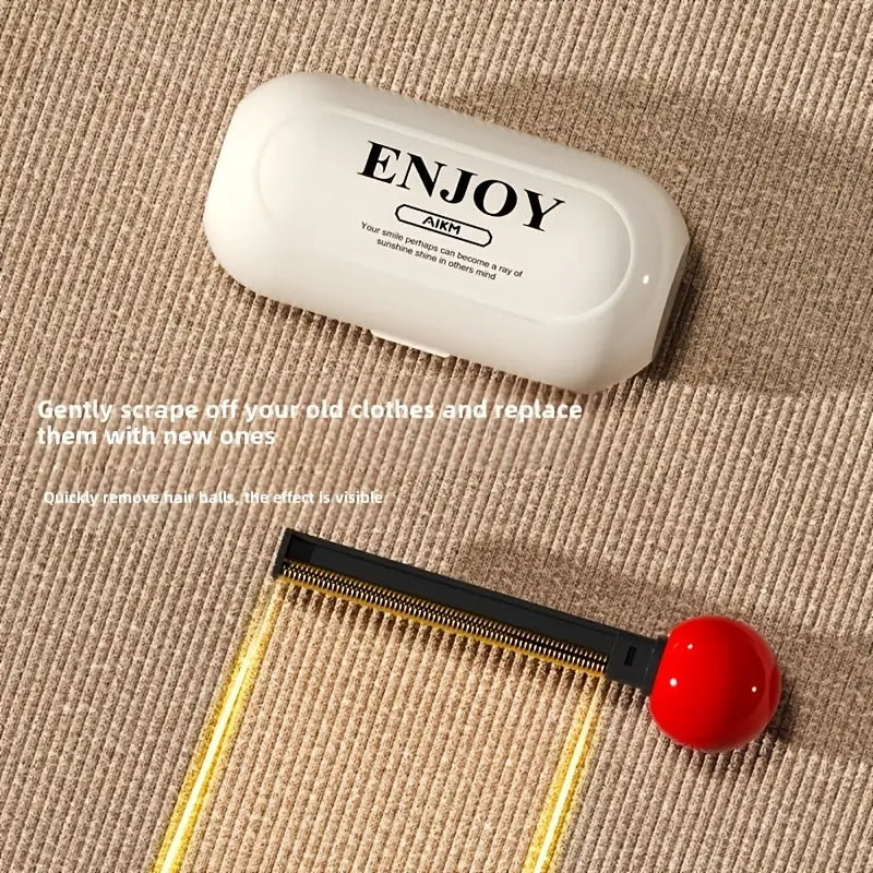 Mini Washable Flip Lid Dust-proof Roller Hair Remover