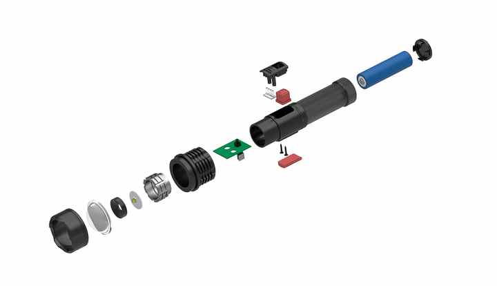 laser flashlight